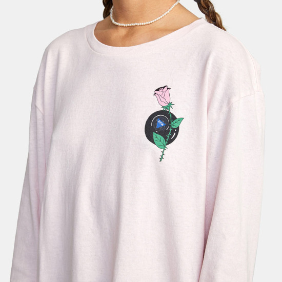 RVCA Γυναικεία μακρυμάνικη μπλούζα Luke Pelletier X Kristen Liu Wong - Long Sleeve T-Shirt